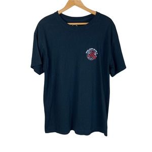 Last Call Co. The Devil Made Me Do It Black Crewneck Graphic Tee